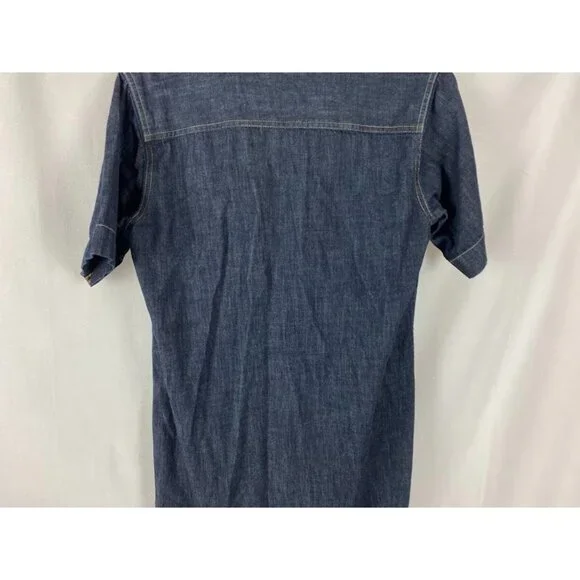Lauren Ralph Lauren Denim Short‎ Sleeve Shift Dress Women's Small - Picture 11 of 14